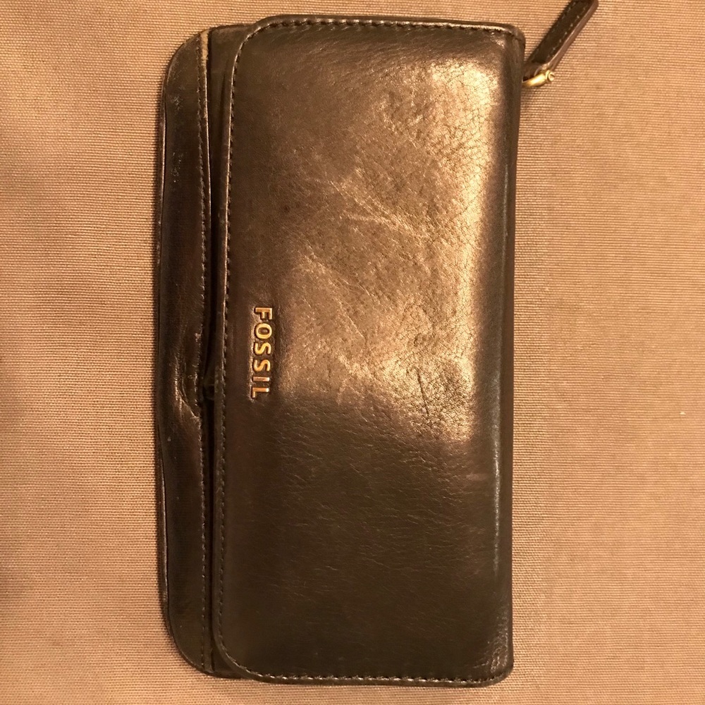 Black Fossil Women’s Wallet